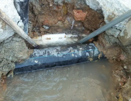 马村测漏水之水管漏水